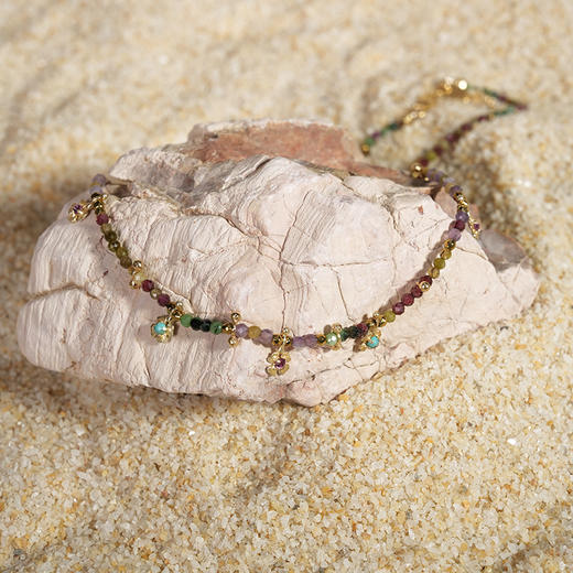 北京仓｜ROOM SERVICE-LUCKY-四叶草 流苏 项链［法国设计师］ 商品图0