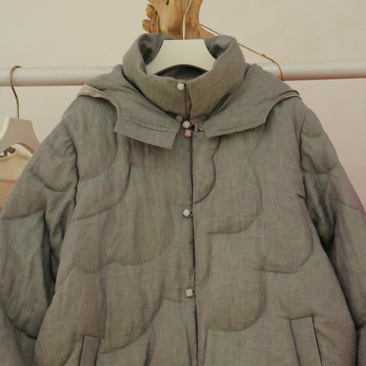 【抖音专属】新中式羽绒服（21803061B-1云上） 商品图1