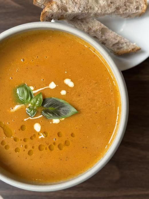 烤番茄奶油汤 Roasted Tomato Cream Soup 商品图0