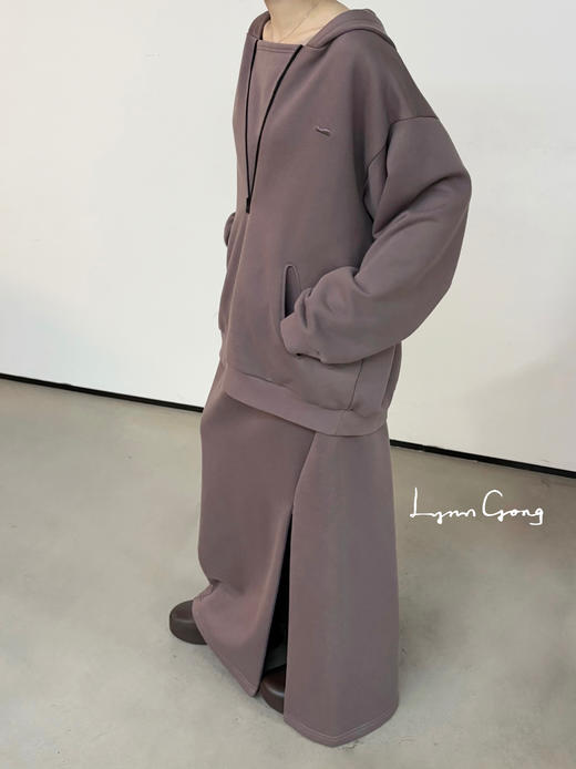 不对称曲线长裙 商品图0