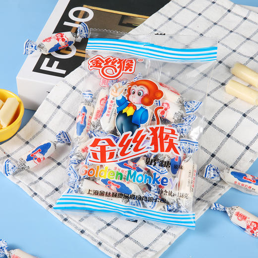 【秒杀】金丝猴圆柱奶糖原味118g/袋 商品图1