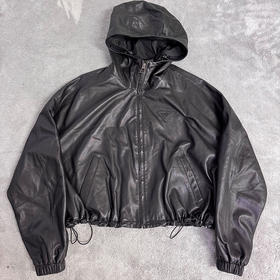 【预售7天】良木礼戴帽皮衣(199987)