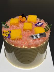 固体杨枝甘露蛋糕（椰子芒果红柚奶油）