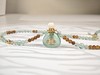 MELI&MOLI| 绿莹中号福袋镶莲花吊坠沉香珠点缀珠串项链 商品缩略图1