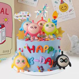 【蛋仔联盟】叮当CAKE爆款儿童蛋糕-鲜果奶油蛋糕