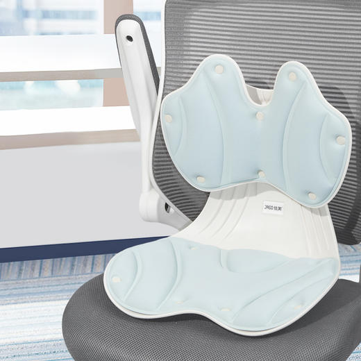 【多样屋专柜】佳奥动感护腰坐垫办公室久坐护腰垫腰靠（五色可选） 商品图3