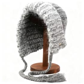 北京仓｜CA4LA-ZITA 2-粗棒针 毛线帽（灰色）［日本设计师］