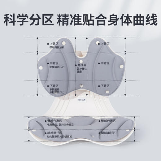 【多样屋专柜】佳奥动感护腰坐垫办公室久坐护腰垫腰靠（五色可选） 商品图4