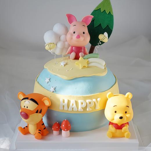 【维尼铁三角】叮当CAKE爆款儿童蛋糕-鲜果奶油蛋糕 商品图0