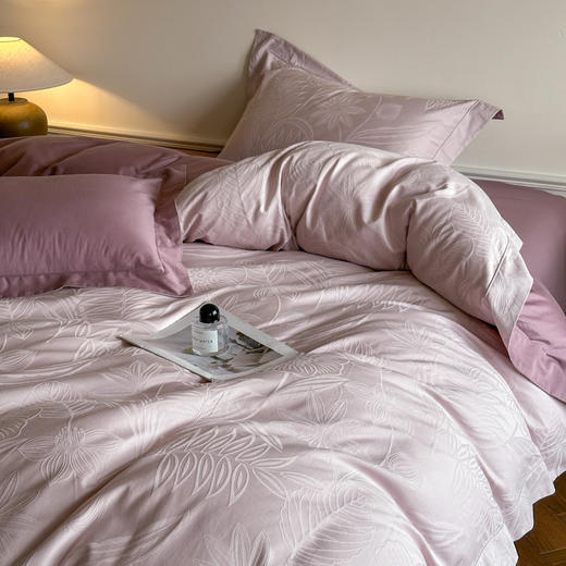 自然醒全棉厚织浮雕提花埋绳工艺款四件套HS 商品图8