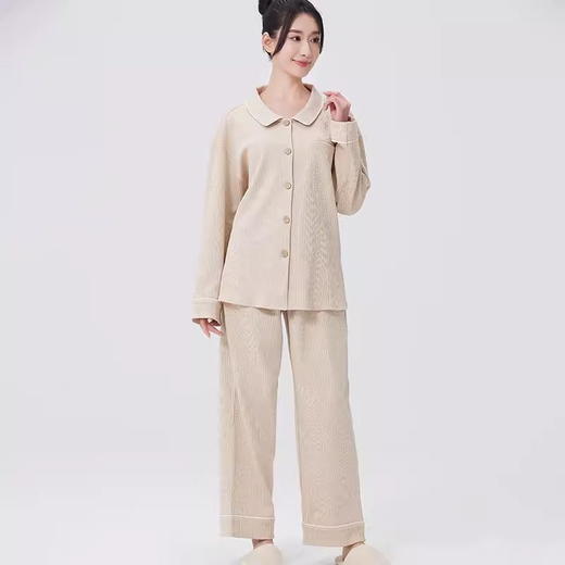 素道有机棉家居服套装/秋衣秋裤（韵达快递，限时8折）| 公平贸易*Organic cotton home wear set| Fair Trade 商品图0