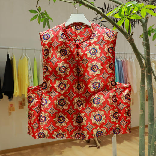 【抖音专属】新中式马甲（23804741B如意） 商品图0