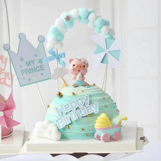 【蓝猪猪宝宝】叮当CAKE爆款儿童蛋糕-鲜果奶油蛋糕 商品图0