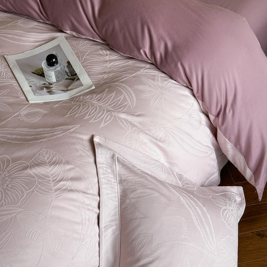 自然醒全棉厚织浮雕提花埋绳工艺款四件套HS 商品图6