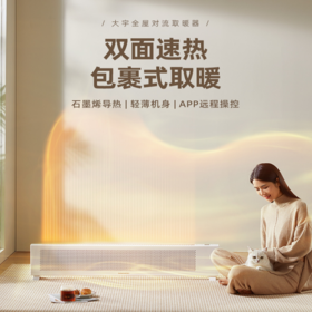 大宇石墨烯踢智能控制踢脚线取暖器 IH02