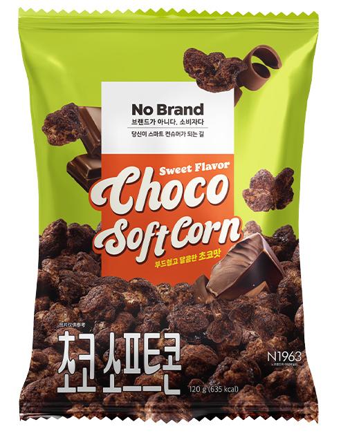 No Brand 巧克力味玉米卷46gNo Brand 초코 소프트콘46g 商品图0