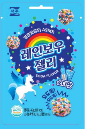 SEOJU牌彩虹色苏打味软糖46g 商品图0