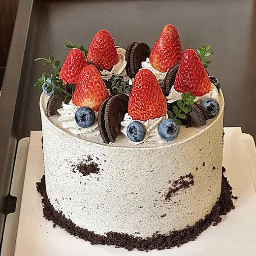 【奥利奥草莓】草莓鲜果-草莓生日蛋糕 商品图0