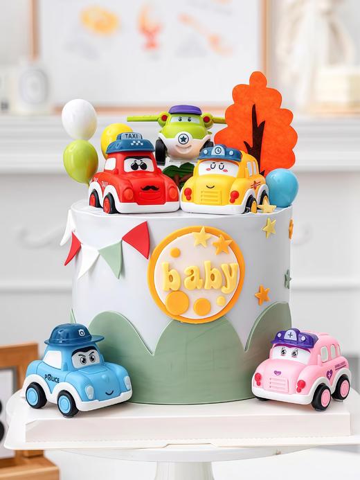【汽车总动员3】叮当CAKE爆款儿童蛋糕-鲜果奶油蛋糕 商品图0
