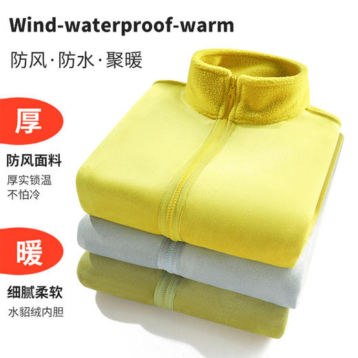 臻选推荐【原价298双11特价149】男女同款13色连帽三合一情侣冲锋衣可拆卸登山服SZ2804 商品图1