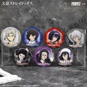 暴蒙 文豪野犬 KV系列 徽章 吧唧 7包/盒 国谷