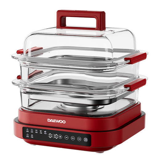 大宇多功能一体大功率不粘料理电蒸锅 一体双1 商品图6