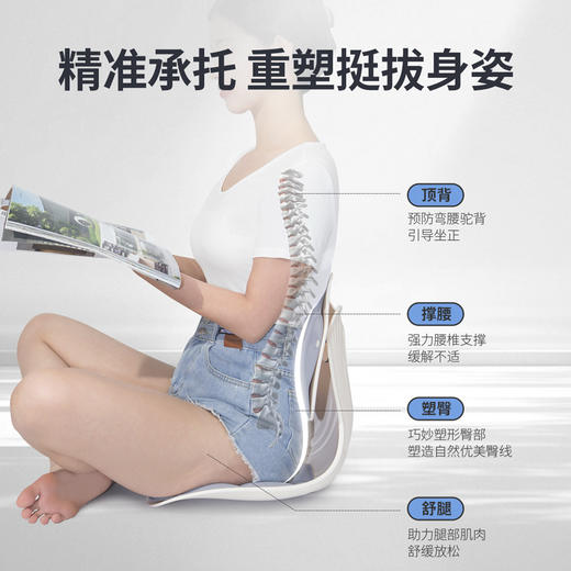 【多样屋专柜】佳奥动感护腰坐垫办公室久坐护腰垫腰靠（五色可选） 商品图5