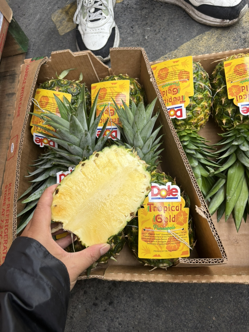 都乐菲律进口凤梨一个（可削皮切盒，请务必留言）