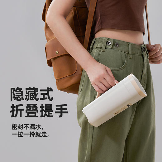 大宇便携式烧水壶316不锈钢烧水保温杯 D9 450ml 商品图2