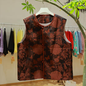 【抖音专属】新中式马甲（25802200-朱草）