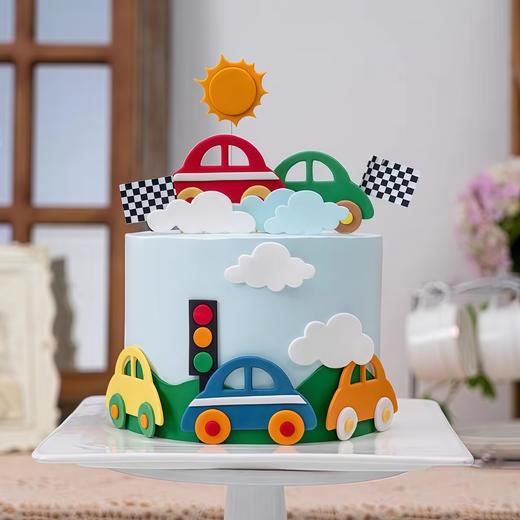 【车车乐园】叮当CAKE爆款儿童蛋糕-鲜果奶油蛋糕 商品图0