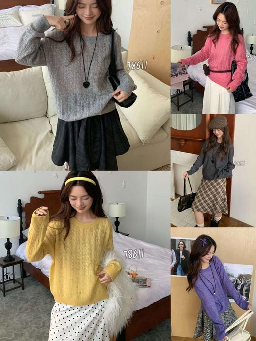 羊绒毛衣78611 商品图1