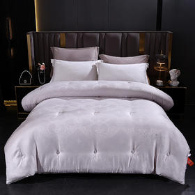 【多样屋专柜】悠梦嘉居欧式丝韵提花被200*230cm 3500克