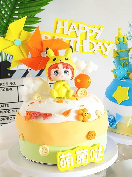 【梦幻比卡超宝宝】叮当CAKE爆款儿童蛋糕-鲜果奶油蛋糕 商品图0