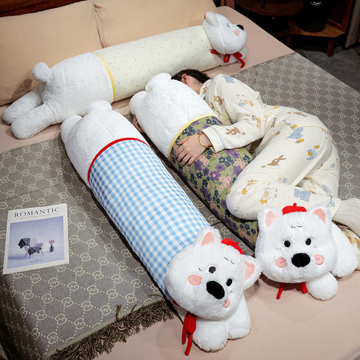 自然醒萌萌西高地长条睡觉抱枕QYL 商品图14