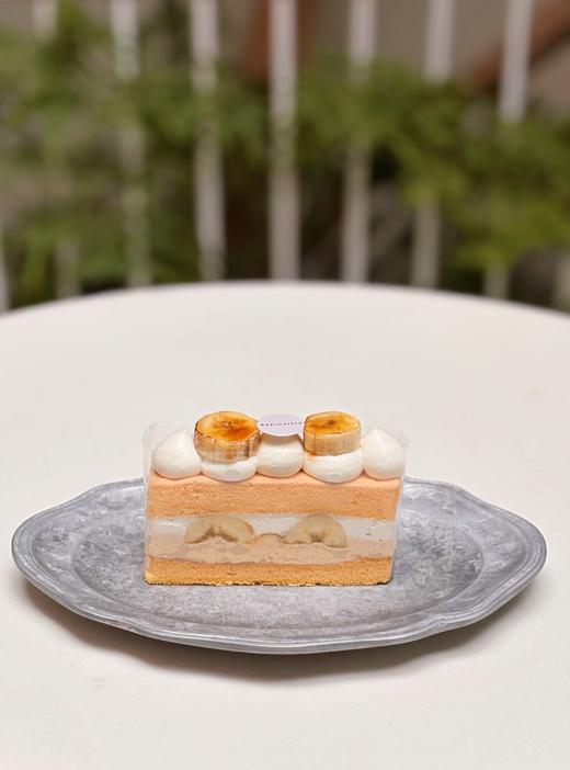 咸牛乳焦糖香蕉海绵蛋糕 商品图0