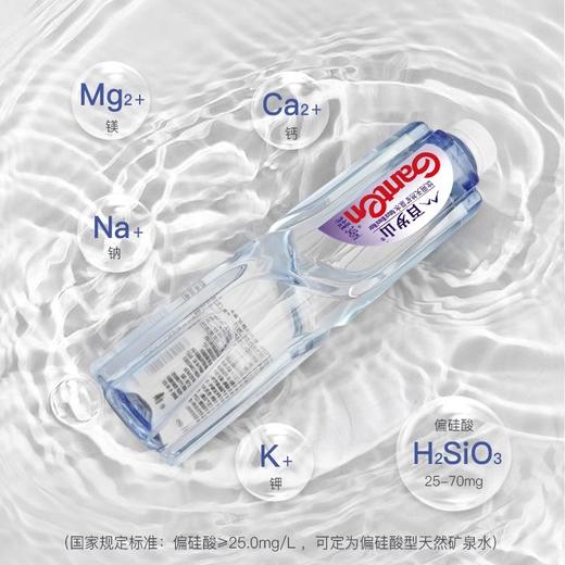 【水中贵族】百岁山天然矿泉水348ml饮用水含偏硅酸微量元素 商品图1