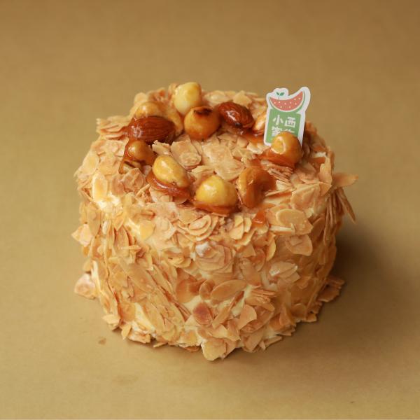 二人食琥珀坚果海盐戚风蛋糕