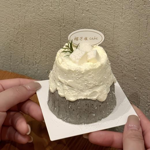 【芝麻开门】秋冬限定黑芝麻低糖小3寸mini奶糕一人食下午茶甜品（单点不送） 商品图0