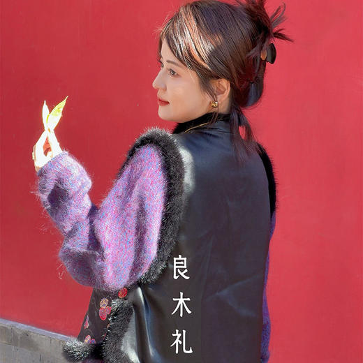 【特价不退换】【预售7天】良木礼蜀锦桑蚕丝马甲（D25102714） 商品图3