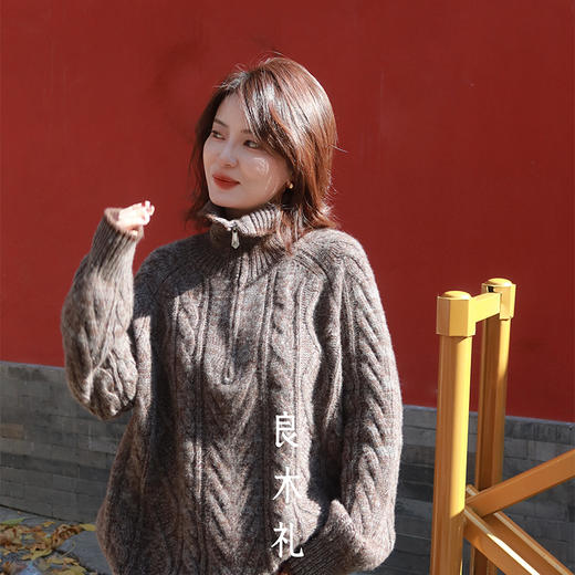 【特价不退换】【预售7天】良木礼山羊绒上衣（D25101892F） 商品图0