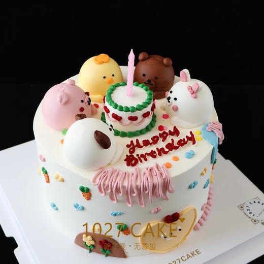 1027CAKE | 立体奶油霜小动物 手绘（需提前两天下单） 商品图3