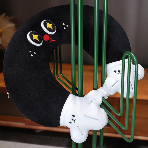 自然醒水晶绒小黑手u枕QYL 商品图9