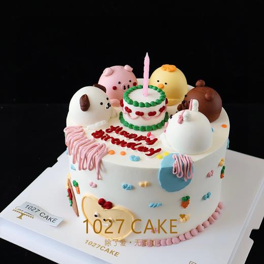 1027CAKE | 立体奶油霜小动物 手绘（需提前两天下单） 商品图1