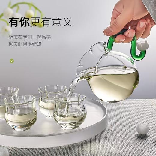 璃匠君影盖碗茶具套装8件套 商品图4
