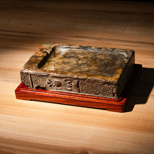 汉晋“西王母”古砖制砚 商品图0