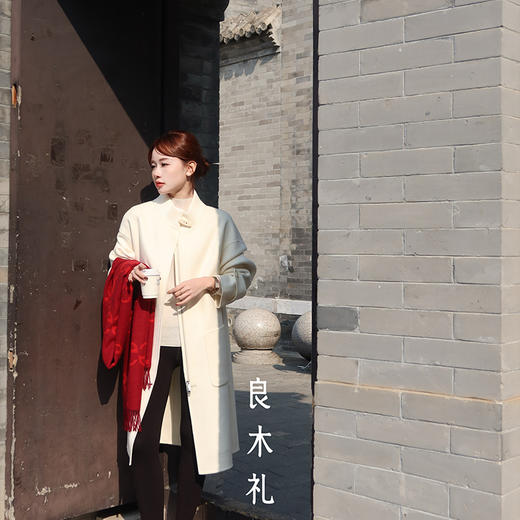【特价不退换】【预售7天】良木礼羊毛大衣（Q8102） 商品图3