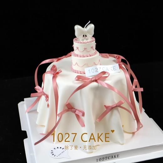 1027CAKE  | 桌布蛋糕  丝带蝴蝶结 商品图2