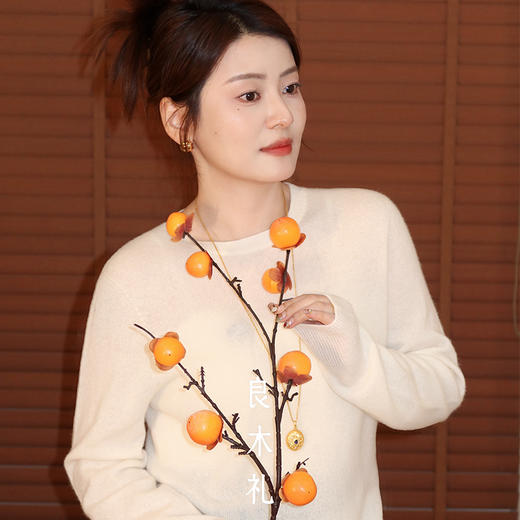 【特价不退换】【预售7天】良木礼山羊绒圆领打底（888）（D251101459） 商品图4