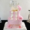 1027CAKE | 翻糖蝴蝶结蛋糕  双层 粉色少女心 妈妈 母亲节 商品缩略图0